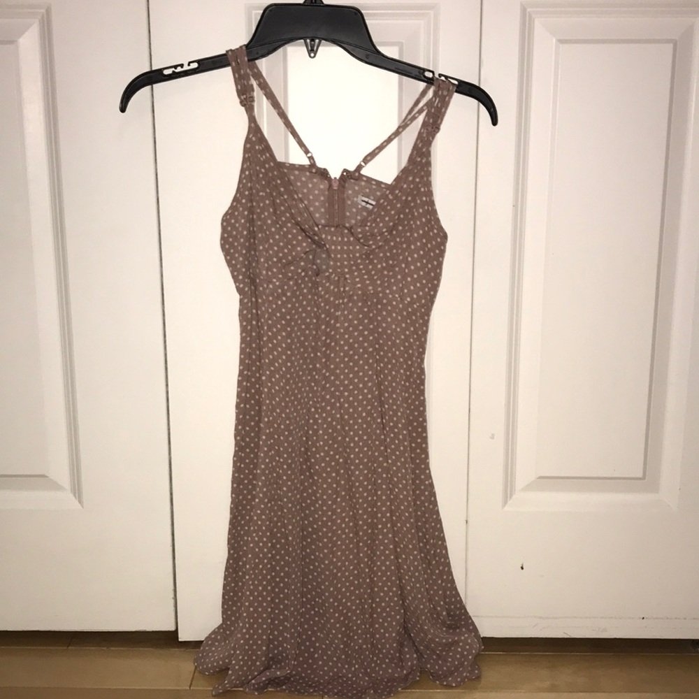 American eagle poka dot sun dress